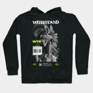 "WITHSTAND" WHYTE - STREET WEAR URBAN STYLE T-Shirt T-Shirt Hoodie